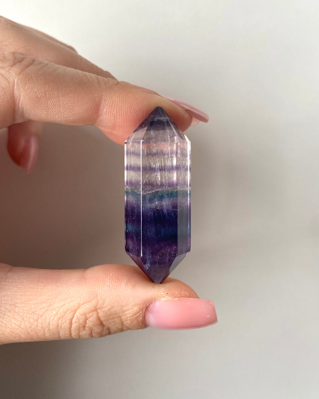 Biterminato in Fluorite